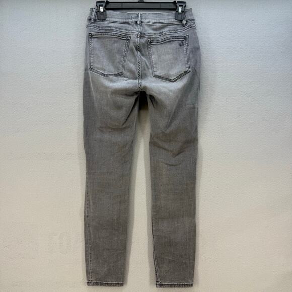 DL1961 Jeans Women's 28 (6) Grey Florence Skinny Mid Rise Instasculpt Ankle - Picture 2 of 15